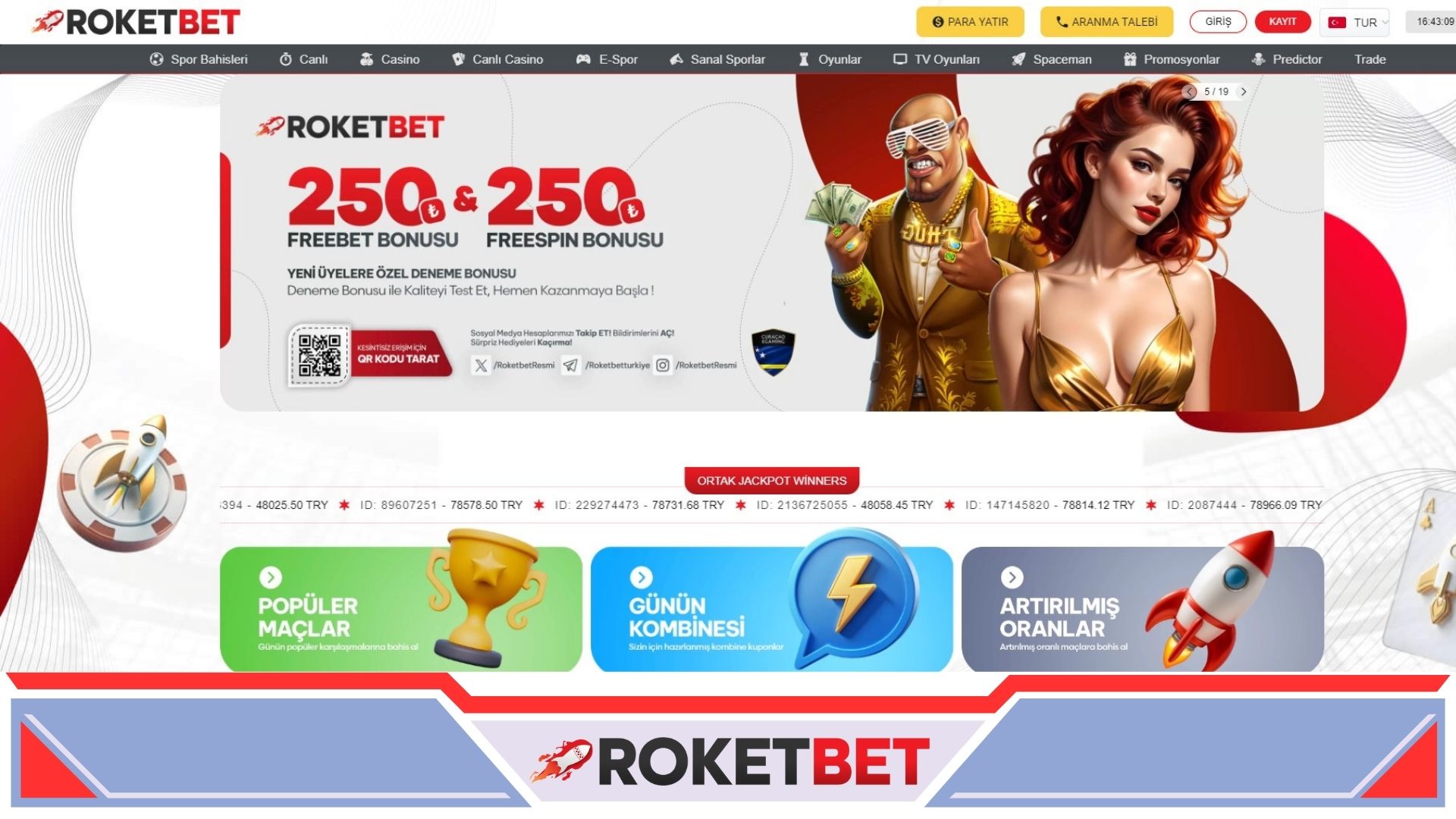 Roketbet Giriş Yapanlara Özel Bonus Günlerini Kaçırmayın!